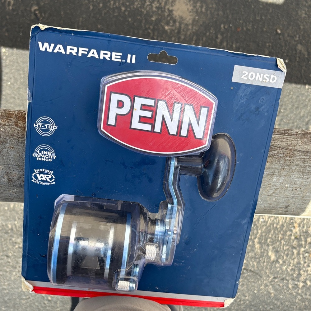 PENN Warfare™ I| Star Drag 20NSD
Conventional Reel -NEW/SEALED-